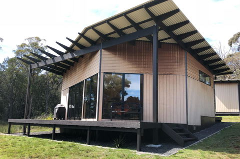 BAY OF FIRES ECO HUT Off Grid Experience At Binalong Bay - Accommodation Brunswick Heads 0