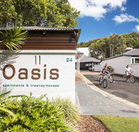The Oasis Apartments and Treetop Houses - Accommodation Brunswick Heads