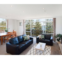 View Of Manly Pines And Waves From Large Apartment - Accommodation Brunswick Heads