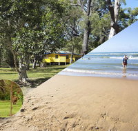 Yellow Cottage - bush and beach - Accommodation Brunswick Heads