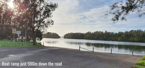 Aqua Adventures Retreat. Waterfront Playground - Accommodation Brunswick Heads 3