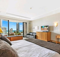 Deluxe King Room in Gold Tower - Accommodation Brunswick Heads