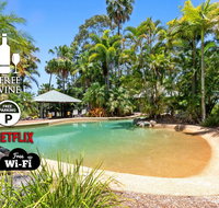 3BR Beach Escape AC Pool Tennis Wine Coffee Netflix - Accommodation Brunswick Heads
