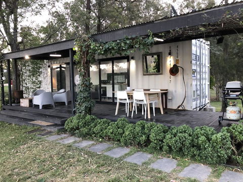 Absolute Riverfront Shipping Container Cabin - Accommodation Brunswick Heads 0