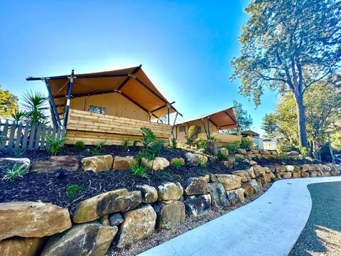 Esk Luxury Glamping Tents - Accommodation Brunswick Heads 0