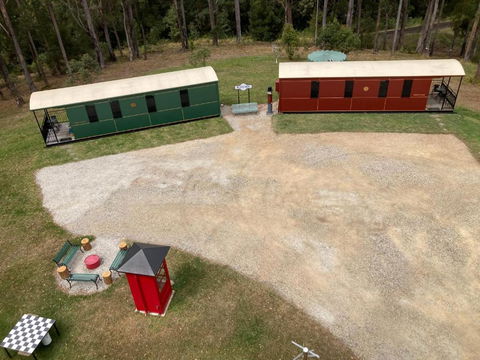 Nambucca Valley Train Carriages - Accommodation Brunswick Heads 1