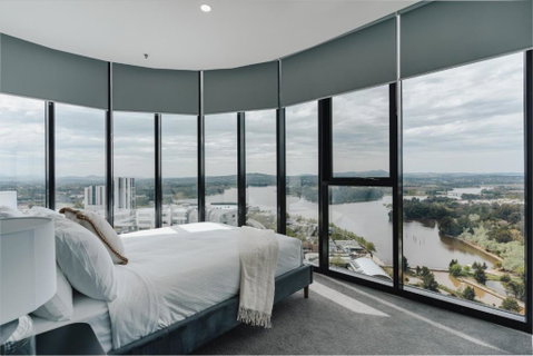 Panoramic Lake View 2-Bed With Pool, Gym And BBQ - Accommodation Brunswick Heads 0