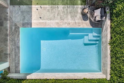 Quite Luxurious House With Pool 220m To Railway Station - Accommodation Brunswick Heads 0