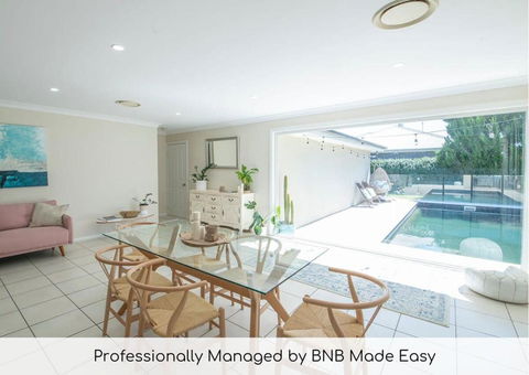 Regand Retreat - Luxurious Family Home, Pool - Accommodation Brunswick Heads 0