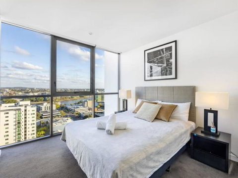 Riverview 2BR Delicate Apt, 1min To Train Station - Accommodation Brunswick Heads 3