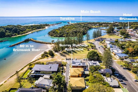 Sunray Riverside Apartment - Accommodation Brunswick Heads 0