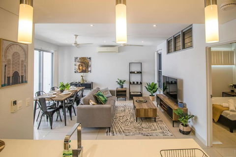 ZEN CENTRAL CBD - Affordable 3-Bdrm Apt In The Heart Of Darwin City - Accommodation Brunswick Heads 0
