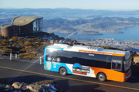 Kunanyi/Mt Wellington Explorer Bus - One Way Tour - Accommodation Brunswick Heads 1
