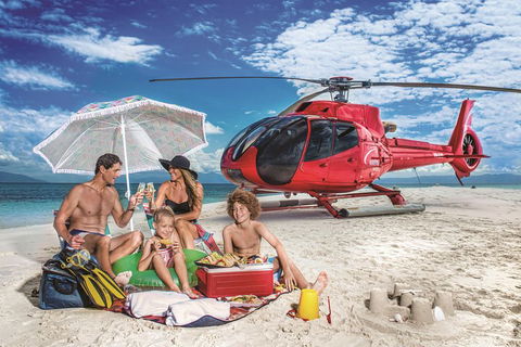 Private Helicopter Tour: Reef Island Snorkeling And Gourmet Picnic Lunch - Accommodation Brunswick Heads 0