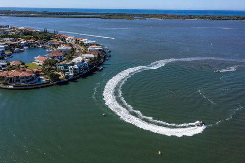 Jet-Boat Ride And Helicopter Flight From The Gold Coast - Accommodation Brunswick Heads 1
