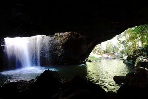 Natural Arch, Rainforest & Volcano Canyon - Private Half Day Tour - Accommodation Brunswick Heads 0