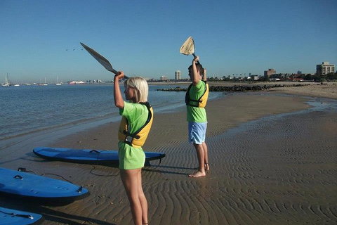 Private Stand-Up Paddle Board Lesson At St Kilda - Accommodation Brunswick Heads 0