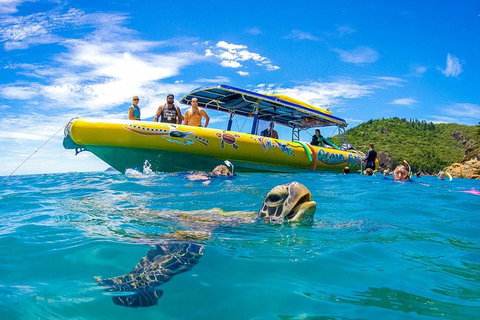 Great Barrier Reef Scenic Flight And Ocean Rafting Whitehaven Beach Day Trip - Accommodation Brunswick Heads 1