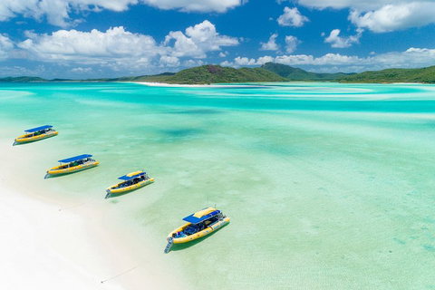 Great Barrier Reef Scenic Flight And Ocean Rafting Whitehaven Beach Day Trip - Accommodation Brunswick Heads 2