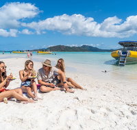 Ocean Rafting Tour to Whitehaven Beach Hill Inlet Lookout  Top Snorkel Spots - Accommodation Brunswick Heads