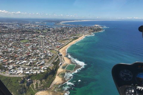 40-45 Minute Port Stephens And Stockton Beach Helicopter Flight - For 2 - Accommodation Brunswick Heads 1