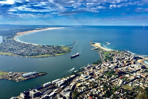 40-45 Minute Port Stephens And Stockton Beach Helicopter Flight - For 2 - Accommodation Brunswick Heads 2