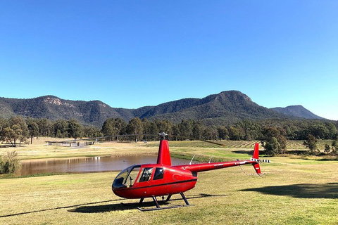 Private Helicopter Flight To Hunter Valley With A La Carte Lunch - For 2 - Accommodation Brunswick Heads 2