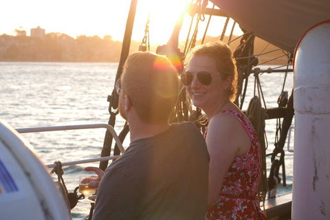 Sydney Harbour Tall Ship Wine & Canapes Evening Cruise - Accommodation Brunswick Heads 0
