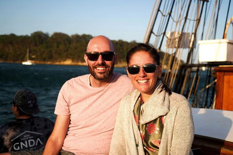 Sydney Harbour Tall Ship Wine & Canapes Evening Cruise - Accommodation Brunswick Heads 3